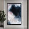 Black Hole Yağlı Boya Dokulu TabloYağlı Boya Dokulu Soyut TablolarTablolife.com
