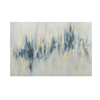 Blue Gold Fault Yağlı Boya Dokulu TabloYağlı Boya Dokulu Soyut TablolarTablolife
