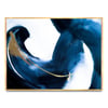 Blue Liquid Yağlı Boya Dokulu TabloYağlı Boya Dokulu Soyut TablolarTablolife
