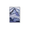 Blue Mountains - Yağlı Boya Dokulu TabloYağlı Boya Dokulu Soyut TablolarTablolife.com