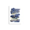 Blue Wave - Yağlı Boya Dokulu TabloYağlı Boya Dokulu Soyut TablolarTablolife.com