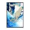 Blurry Ocean Yağlı Boya Dokulu TabloYağlı Boya Dokulu Soyut TablolarTablolife