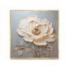 Cream Flower 3D Yoğun Yağlı Boya Tablo3D Yoğun Yağlı Boya TablolarTablolife