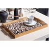 Dekoratif Sunum Tepsisi Leopar DesenliTepsilerTablolife.com