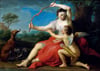 Diana ve Eros - Kanvas Tablo