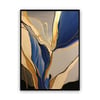Elegant Navy Yağlı Boya Dokulu TabloYağlı Boya Dokulu Soyut TablolarTablolife.com