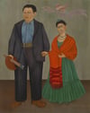 Frida ve Diego Rivera Kanvas TabloÜnlü Ressamların TablolarıTablolife