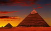 Giza Piramitleri - Kanvas Tablo