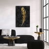 Gold Black Serisi 10 Kanvas TabloObjeTablolife.com