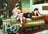 Hoşsohbet - Kanvas Tablo