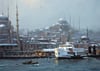 İstanbul'da Kar Var - Kanvas Tablo