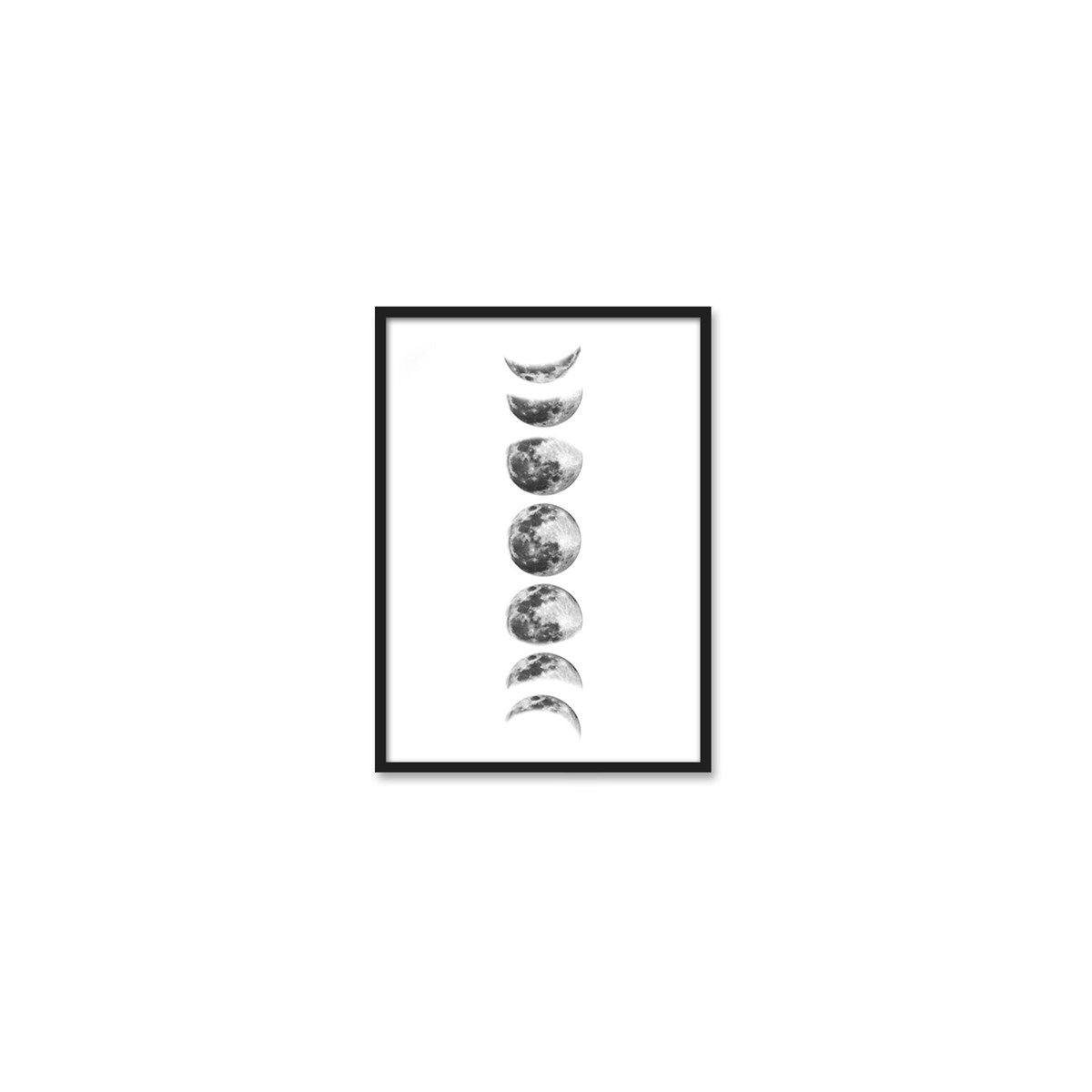 Lunar Eclipse Çerçeveli Poster SetiPosterlerTablolife.com