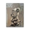 Mickey Mouse Çizim Tarzlı Yağlı Boya Dokulu TabloYağlı Boya Dokulu Kadın Temalı TablolarTablolife