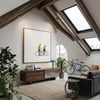 Özgürlük Rotaları Bisiklet Temalı Yağlı Boya Dokulu TabloYağlı Boya Dokulu Araç TablolarıTablolife