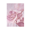 Pink Elegance Yağlı Boya Dokulu TabloYağlı Boya Dokulu Çiçek TablolarıTablolife