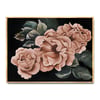 Powder Pink Roses Yağlı Boya Dokulu TabloYağlı Boya Dokulu Çiçek TablolarıTablolife