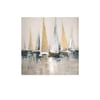 Sailboat Yağlı Boya Dokulu TabloYağlı Boya Dokulu Soyut TablolarTablolife.com