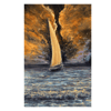Sailing İn The Storm Yağlı Boya Dokulu TabloYağlı Boya Dokulu Soyut TablolarTablolife
