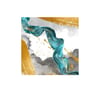Scarf Yağlı Boya Dokulu TabloYağlı Boya Dokulu Soyut TablolarTablolife.com