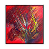 Scribbled Red Yağlı Boya Dokulu TabloYağlı Boya Dokulu Soyut TablolarTablolife
