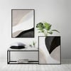Soft İkili Set Yağlı Boya Dokulu TabloYağlı Boya Dokulu Soyut TablolarTablolife.com