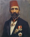 Sultan II. Abdülhamid - Kanvas Tablo