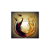 Vino Yağlı Boya Dokulu TabloYağlı Boya Dokulu Kadın Temalı TablolarTablolife.com