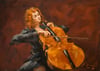 Violoncello - Kanvas Tablo