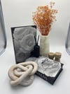 White Rose Dekoratif Kitap KutuDekoratif Kitap KutularTablolife