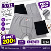 4 LÜ Erkek İlbaş Elastan Boxer-Karışık Renk