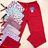 4 Lü Mısseftelya Bayan Penye Pijama-Karışık renk