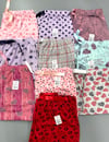 4 Lü Mısseftelya Bayan Penye Pijama-Karışık renk
