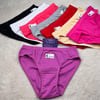 6 lı Gümüş Bayan Bikini Kalın Lastikli Külot-Karışık Renk