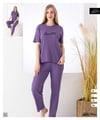 Bayan Fitilli Pijama Takım