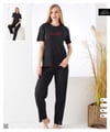 Bayan Fitilli Pijama Takım