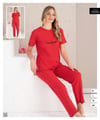 Bayan Fitilli Pijama Takım