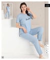 Bayan Fitilli Pijama Takım