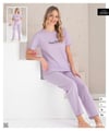 Bayan Fitilli Pijama Takım