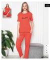 Bayan Fitilli Pijama Takım