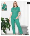 Bayan Fitilli Pijama Takım