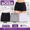 Dondeza Düz Renk Bayan Boxer