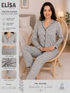 Elisa Vıscon Bayan Pijama Takım-vizon