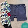 Gümüş Likralı Boxer-Bamboo-Karışık Renk