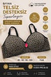 Liza Telsiz Dolgusuz Sütyen – Leopar