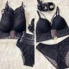MıssNergız Bralet Dantelli Sütyen Takım Bikinili- SİYAH