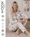 Moonlıne Berlin Pijama Takım-281-ekru ayıcık