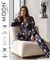 Moonlıne Süet Byn Pijama Takım-Laci Ayıcık