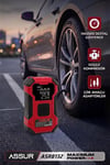 ASSUR 12000mAh Oto Kompresör Powerbank LED Işık