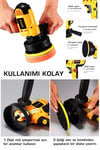 Assur 450W Elektrikli 125MM Dikey Polisaj Zımpara Makinesi
