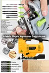 Assur 800 W Devir Ayarlı Dekupaj Testere Makinası